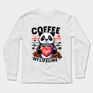 Coffee Lifeline Long Sleeve T-Shirt